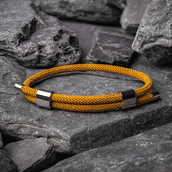 Double Shackle Milan Rope Bracelet For Men | Samos Jewelry