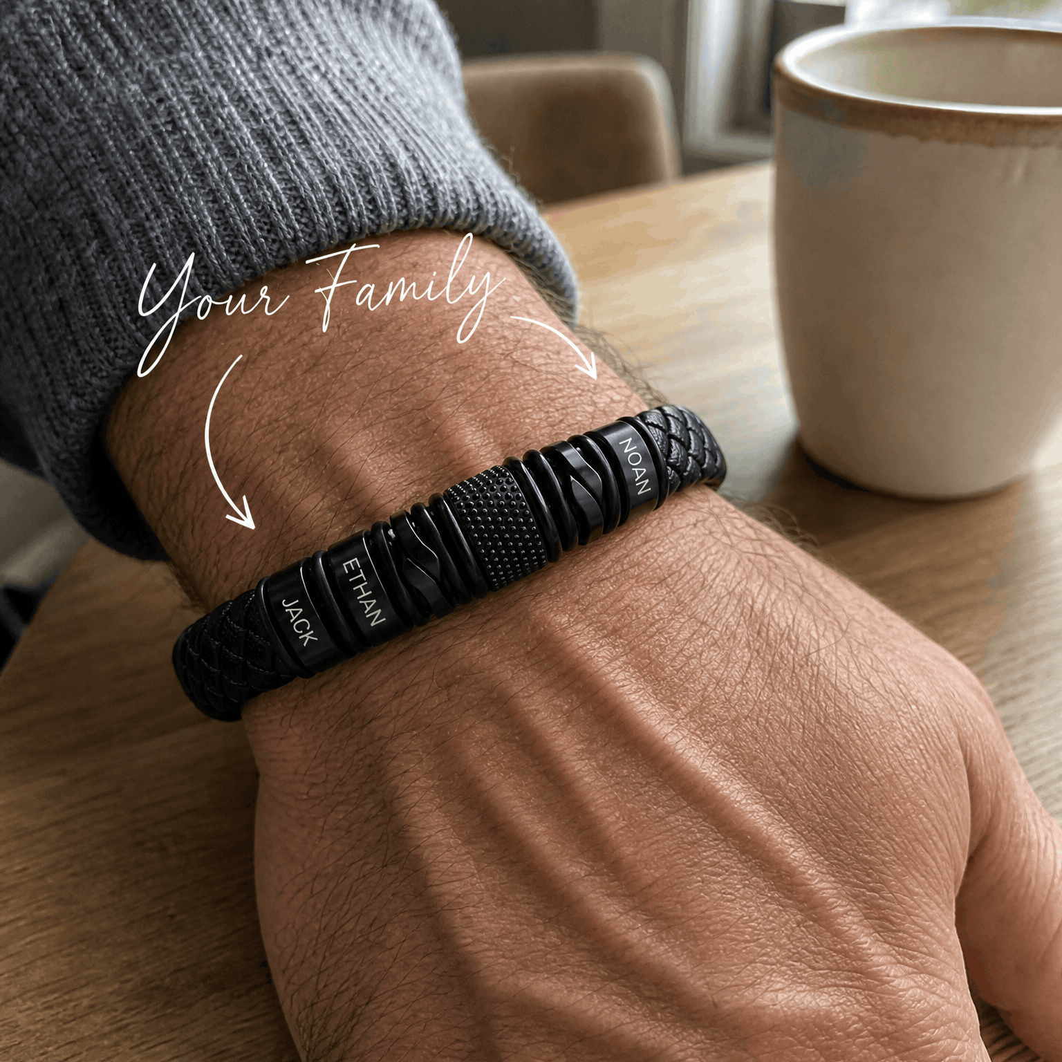 "Tribe" - Personalized Braided Bracelet