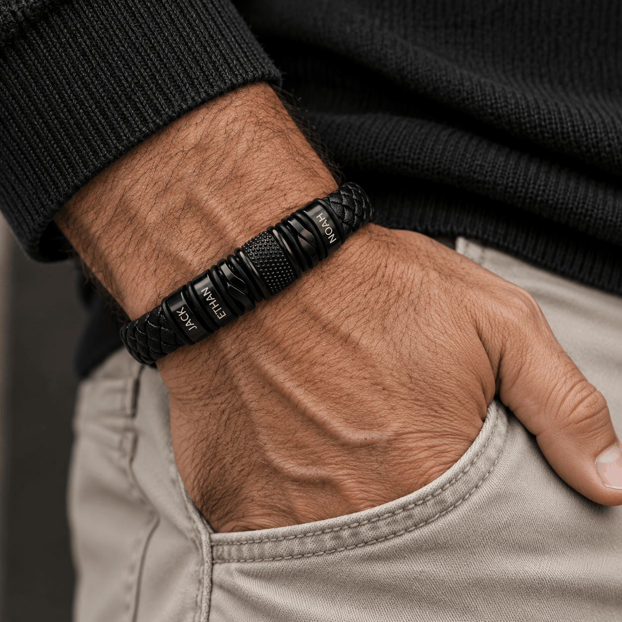 "Tribe" - Personalized Braided Bracelet