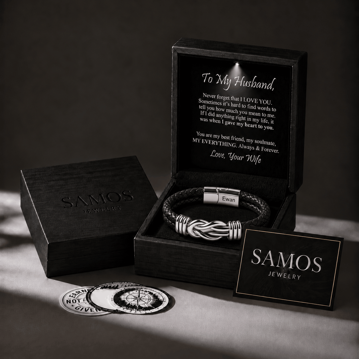 "Knot" - Personalized Braided Bracelet