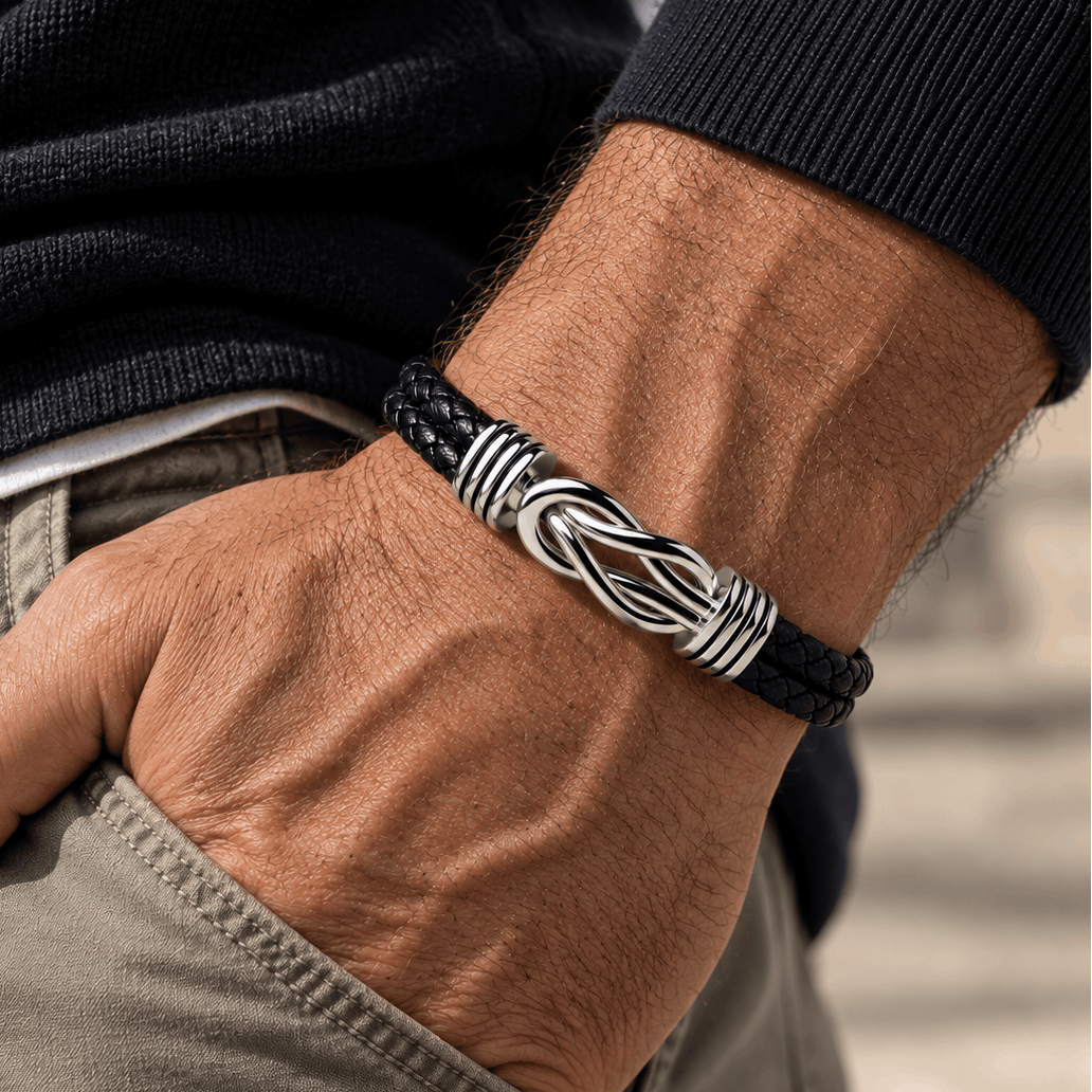 "Knot" - Personalized Braided Bracelet