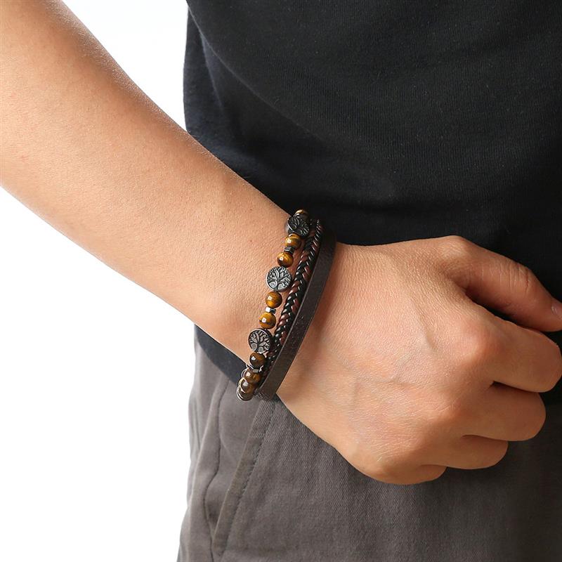 Leather Bracelet Samos Jewelry "Herradura"