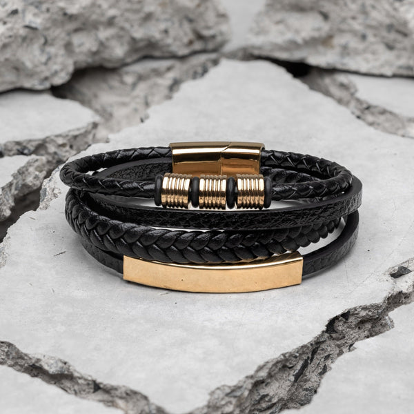 Leather Bracelet Samos Jewelry "Pocora"