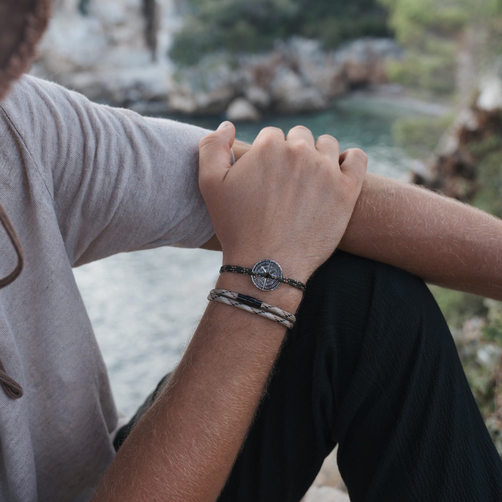 High Quality Men's Camo Nylon Rope Bracelet | Samos Jewelry