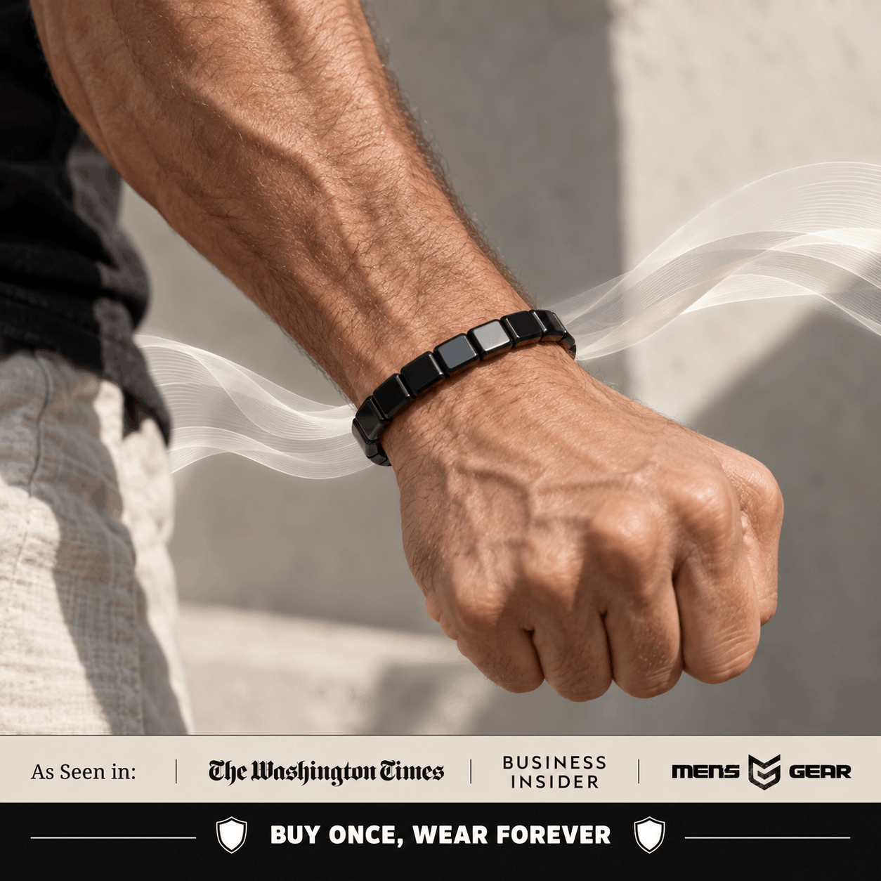 Vigor® Hematite Bracelet